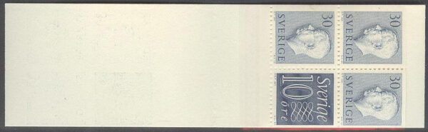 Sverige - F HA   6 A OH Gustaf VI Adolf typ II, Ny Siffertyp , kpl **