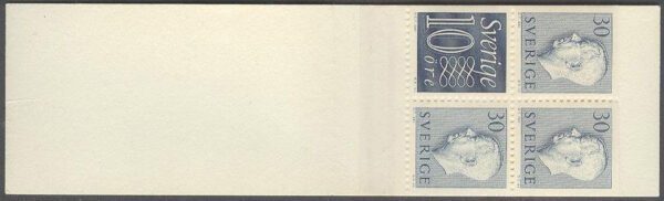 Sverige - F HA   6 A OV Gustaf VI Adolf typ II, Ny Siffertyp , kpl **