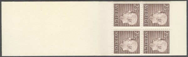 Sverige - F HA   9 A 1 O Gustaf VI Adolf typ III, kpl **