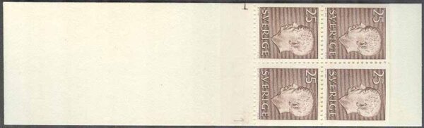Sverige - F HA   9 A 2 O cyls 1 fot Gustaf VI Adolf typ III, kpl **