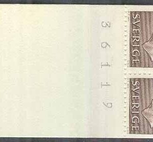 Sverige – F HA   9 B O kn Gustaf VI Adolf typ III, kpl **