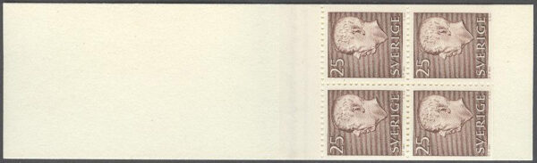 Sverige - F HA   9 B R Gustaf VI Adolf typ III, kpl **