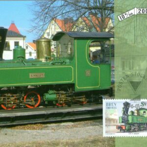 Sverige – Maxikort Nr 295-300 Härliga tåg, 6 kpl