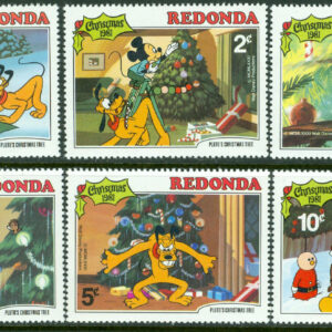 Redonda – M   82-87 Disney, Plutos jul 1981, 6 ol**