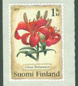Finland – F 1842 Ljuslilja, 1 kpl **