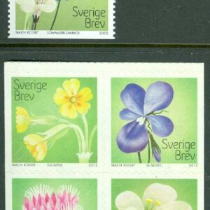 Sverige – F 2902-2906 Ängsblommor, 5 kpl **