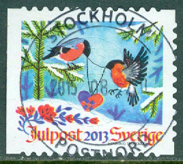 F 2973 Julpost. Prakt STOCKHOLM 2015-08-20  (A/U)