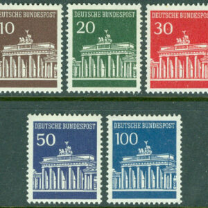 Tyskland – M  506-509 Brandenburger Tor, 5 kpl **