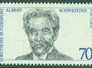 Tyskland – M  830 Dr Albert Schweizer, läkare, teolog mm. Nobelpristagare 1952, 1 kpl **