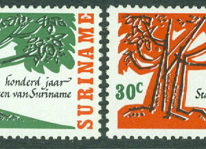 Surinam – M  503-504 100 år av staterna i Surinam, 2 kpl *