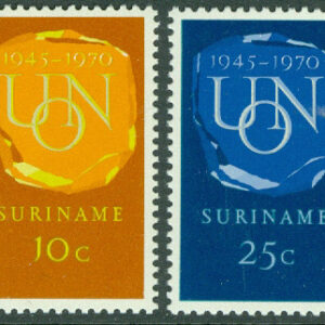 Surinam – M  579-580 FN 25 år, 2 kpl **