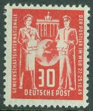 DDR – M  244 Grundande postkonferens, 30 Pf **