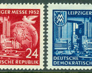 DDR – M  315-316 Leipzigs höstmässa, 2 kpl **