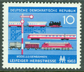 DDR – M 1399 Leipzigs höstmässa, 1 kpl **