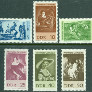DDR – M 1286-1291 Saknade tavlor, 6 kpl ** ktt