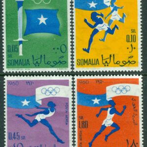 Somalia – M    8-11 OS i Rom 1960, 4 kpl **
