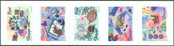 Fikastund (5-strip Sverige brev)