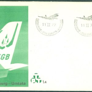 Sydafrika – 1977-02-11 Transkei Airways – Första flyg  Johannesburg – Umtata