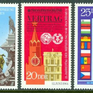 DDR – M 1569-1571 25-årsdagen av befrielsen från faschismen, 3 kpl **