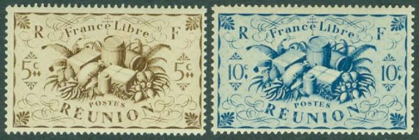 Reunion - M  266-267 Landsprodukter, 2 ol **