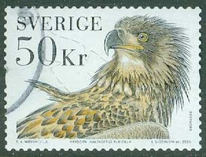 F 3105 Havsörn, 50 kr stpl