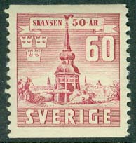 Sverige – F  331 Skansen, 60 öre *