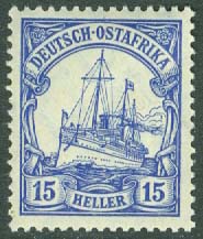 Tyska Östafrika – M   33 Kejsarjakten SMY ”Hohenzollern”, 15 H **