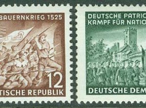 DDR – M  398X, 402X Tyska patrioter, 2 ol **