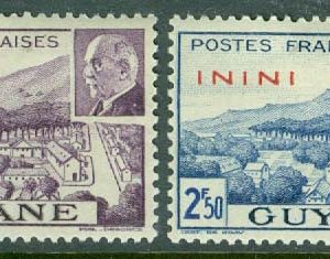 Inini – M   52-53 Marskalk Pétain, 2 kpl *