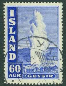 Island – F  233 Geysir, 60 aur stpl