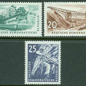 DDR – M  569-571 Kolgruvearbete, 3 kpl **