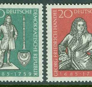 DDR – M  682-683 Georg Friedrich Händels död 200 år, 2 kpl **