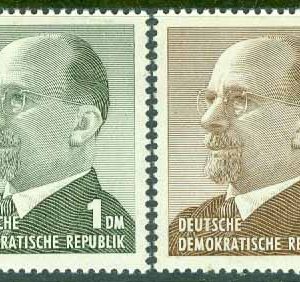 DDR – M  968-969 Statsrådets ordförande Walter Ulbricht, 2 kpl **