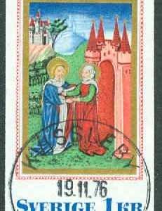 F  985A2 Medeltida bokmåleri. KVISSLEBY 19.11.76  (Y/Med)