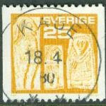 F  915 Vendeltid 25 öre. KÅGE 18.4.80  (AC/Vb)