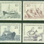 DDR – M  817-820 Djuphavsfiske 4 kpl **