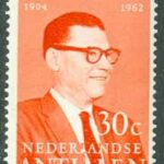 Nederländska Antillerna – M  249 J. E. Irausquin (1904-1962), politiker. 1 kpl **