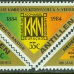 Nederländska Antillerna – M  527-529 Induostri- & Handelskammaren 100 år, 3 kpl **