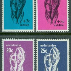 Nederländska Antillerna – M  179-180 Social och kulturell välfärd, 3 kpl **