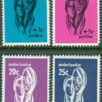 Nederländska Antillerna – M  179-180 Social och kulturell välfärd, 3 kpl ** kt
