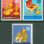 Sri Lanka – M  471-474 Konsthantverk, 3 ol **