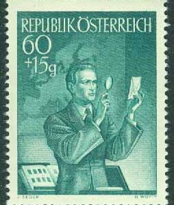 Österrike – M  957 Frimärkets Dag 1950, 1 kpl **