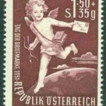 Österrike – M 972 Frimärkets Dag 1952, 1 kpl **