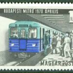 Ungern – M 2577 A Ny tunnelbanelinje i Budapest, 1 kpl **