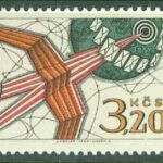 Tjeckoslovakien – M 1903 Världspostkongress i Tokyo 1969, 1 kpl **