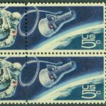 USA – M  930-931 Amerikanska rymdorganisationen NASA 9 år, 4-block kpl **