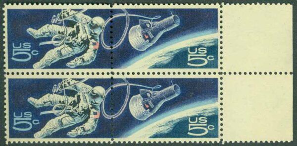USA - M  930-931 Amerikanska rymdorganisationen NASA 9 år, 4-block kpl **