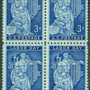 USA – M  704 Arbetets Dag, 4-block kpl **