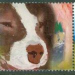 Bosnien-Hercegovina Serb. Rep – M  401-404 Hundar, 5-strip kpl **