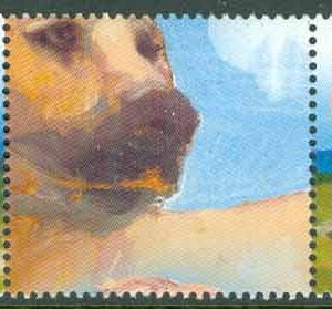 Bosnien-Hercegovina Serb. Rep – M  401-404 Hundar, 5-strip kpl **